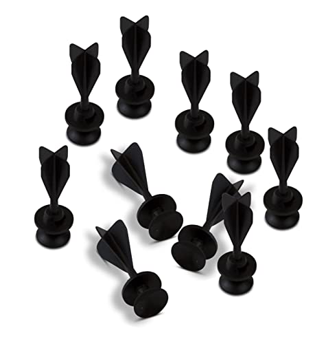 Beutel mit 10 Sicherheits-Darts für Armbrüste, schwarz, lose Beutel mit 10 Sicherheits-Darts für Armbrüste, schwarz, lose von BestSaller