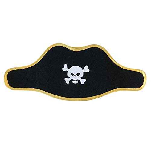 Liontouch - Piratenhut - Kapitän Rotstreifen | Für Kinder von 3-8 Jahren – Einheitsgröße | Spielzeug mit Totenkopf-Motiv | Perfektes Accessoire für Verkleidung, Kostüme & Piratenabenteuer von Liontouch