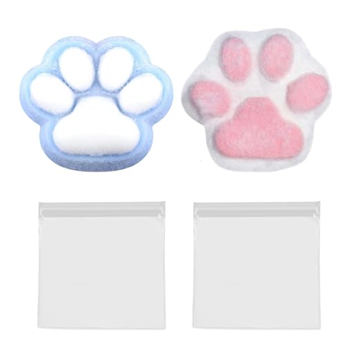 2 Stück Squishy Toy Katzenpfoten, Squishy Pfote Stressball, Anti Stress Spielzeug, Squishy Katze Pfote, Mit 2 Transparente, Versiegelte Beutel, Für Stress Abbauen, Sich Entspannen 2 Stück Squishy Toy Katzenpfoten, Squishy Pfote Stressball, Anti Stress Spielzeug, Squishy Katze Pfote, Mit 2 Transparente, Versiegelte Beutel, Für Stress Abbauen, Sich Entspannen von Bestevery