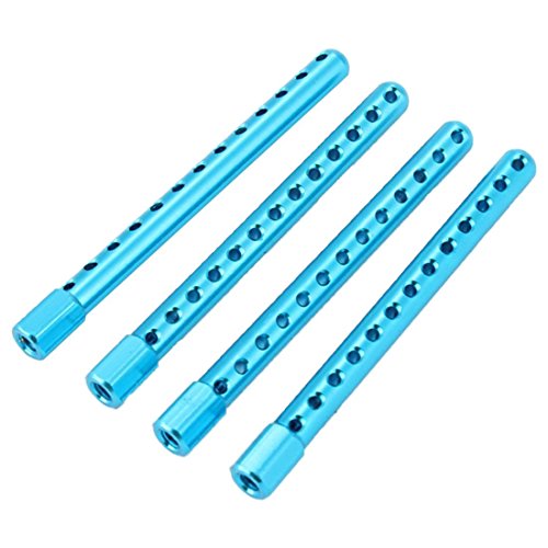 Bestlymood 4 STüCKE 102037 Blau Aluminium RC 1:10 Karosseriehalter für HSP Road Racing Modellauto Upgrade Bestlymood 4 STüCKE 102037 Blau Aluminium RC 1:10 Karosseriehalter für HSP Road Racing Modellauto Upgrade von Bestlymood