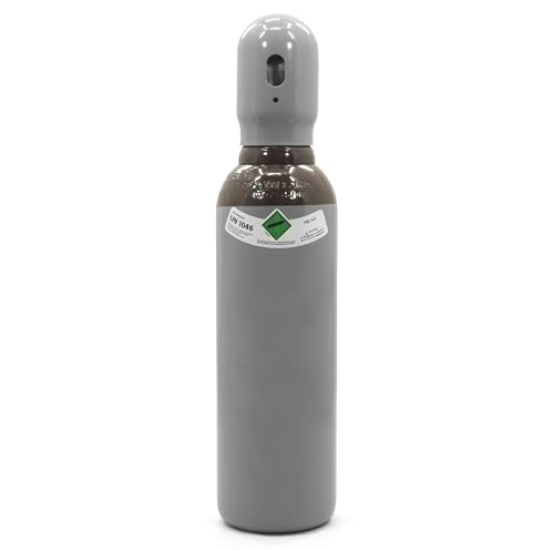 Helium Gasflasche 5L Klein 150bar - Ballongas für Ballons - WIG MIG Schweißgas - Labor Medizin Industrie - Heliumflasche 0,7m³ - Universal Schutzgas - Luftballongas von Bestschweissen.de