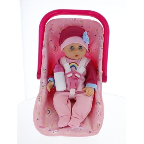 Besttoy - Babypuppe mit Tragesitz - ca. 35 cm von Besttoy