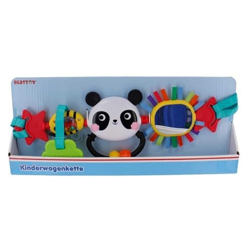 Besttoy - Bunte Kinderwagen-Spielzeugkette - ca. 30 cm Besttoy - Bunte Kinderwagen-Spielzeugkette - ca. 30 cm von Besttoy