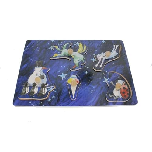 Tabaluga - Holz Puzzle mit Stempel Tabaluga - Holz Puzzle mit Stempel von Besttoy