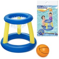Bestway Poolspiel Basketball Korb & Ball blau/gelb Ø59x49cm von Bestway International