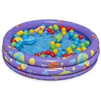 BESTWAY 52466 Bällebad Intergalactic Surprise, 102 cm Ø von Bestway