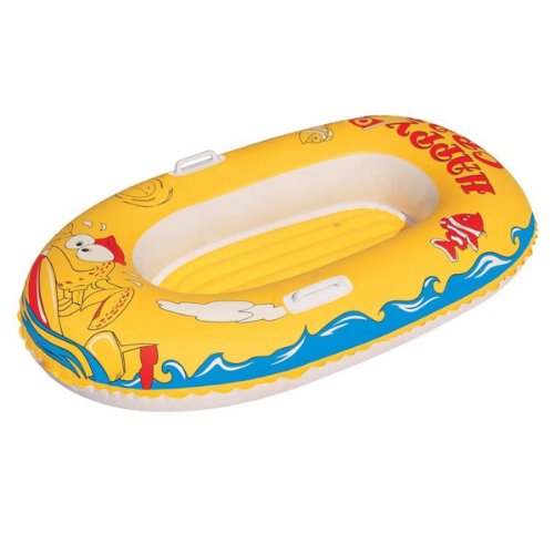 BESTWAY - Aufblasbares Boot - Tropical Crew - 34009 - Grün - PVC - 110 cm x 64 cm - Kinderspielzeug - Schwimmring - Outdoor-Spiel - Strandspiel - Segeln - Pool - Meer - Ab 3 Jahren BESTWAY - Aufblasbares Boot - Tropical Crew - 34009 - Grün - PVC - 110 cm x 64 cm - Kinderspielzeug - Schwimmring - Outdoor-Spiel - Strandspiel - Segeln - Pool - Meer - Ab 3 Jahren von Bestway