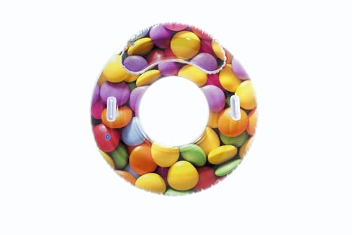 Bestway® Schwimmring mit Rückenlehne "Candy Delight" 118 x 117 cm von Bestway
