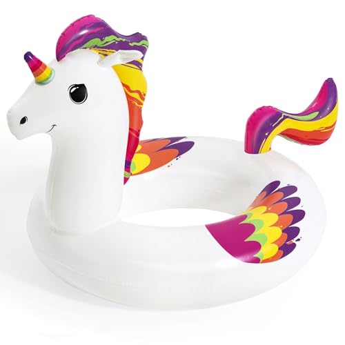 Bestway® 47" x 36"/119cm x 91cm Fantasy Unicorn Swim Ring von Bestway