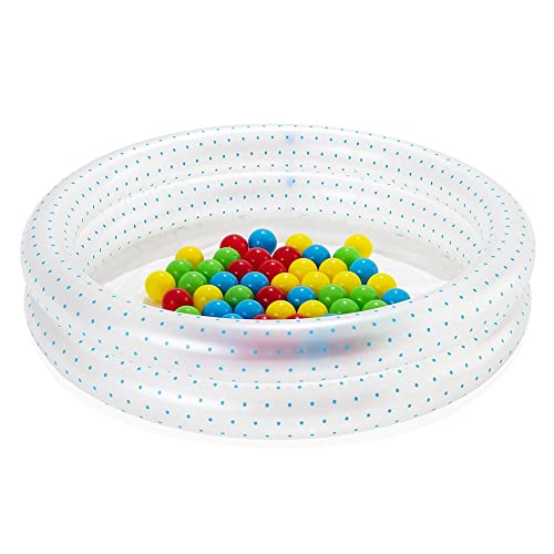 Bestway® Up, In & Over™ Planschbecken mit Spielbällen, sortiert 91 x 20 cm von Bestway