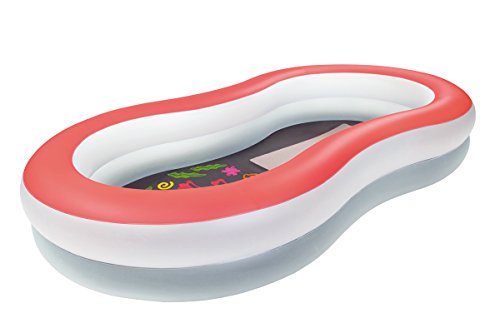 Bestway 54136_04 - Planschbecken Doodle Glow Pool, 280 x 157 x 46 cm von Bestway