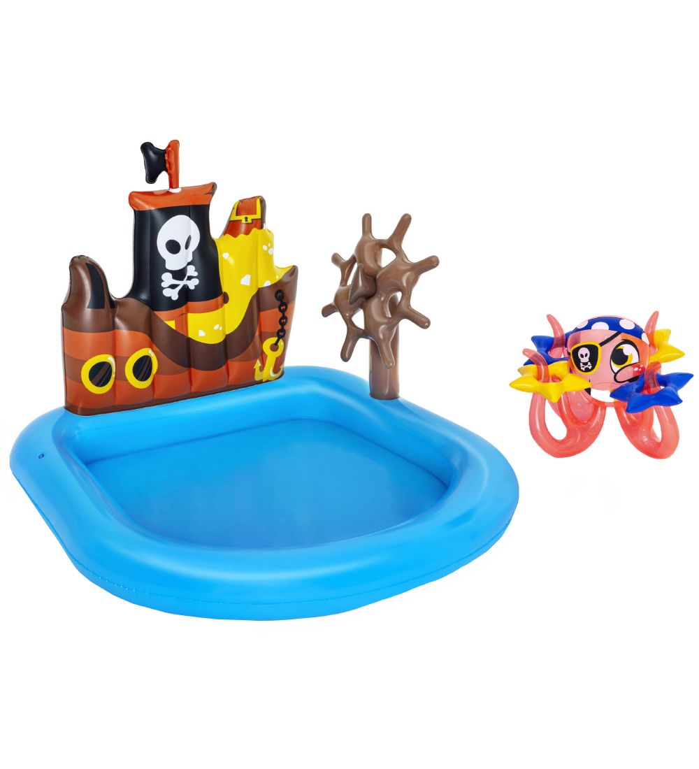 Bestway Aufblasbarer Pool - 1,4 x 1,3 M - Schiffe Ahoi Play - Bestway - One Size - Planschbecken Bestway Aufblasbarer Pool - 1,4 x 1,3 M - Schiffe Ahoi Play - Bestway - One Size - Planschbecken von Bestway