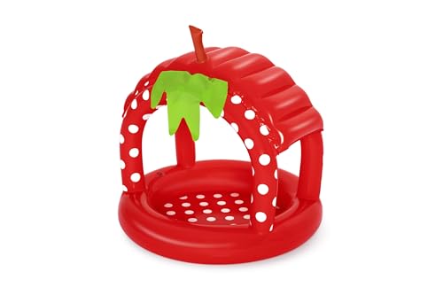 Bestway Baby-Planschbecken, Erdbeere, 91 x 91 x 91 cm Bestway Baby-Planschbecken, Erdbeere, 91 x 91 x 91 cm von Bestway