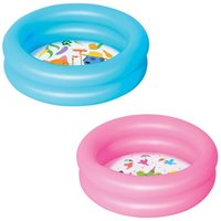 Bestway Baby-Pool 2-Ring Ø61x25cm, rosa/blau Bestway Baby-Pool 2-Ring Ø61x25cm, rosa/blau von Bestway