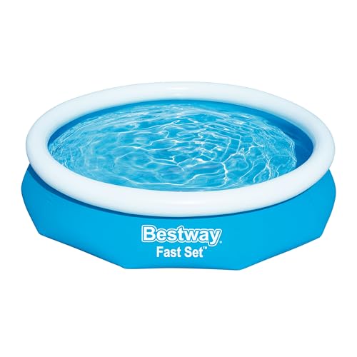 Bestway Fast Set Aufstellpool ohne Pumpe Ø 305 x 76 cm, blau, rund von Bestway