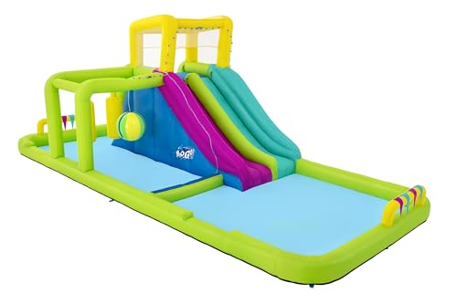 Bestway H2OGO!™ Mega Wasserpark, Splash Course, 710 x 310 x 265 cm, mit Dauergebläse von Bestway