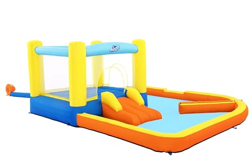 Bestway H2OGO!™ Wasserpark, Beach Bounce, 365 x 340 x 152 cm, mit Dauergebläse von Bestway