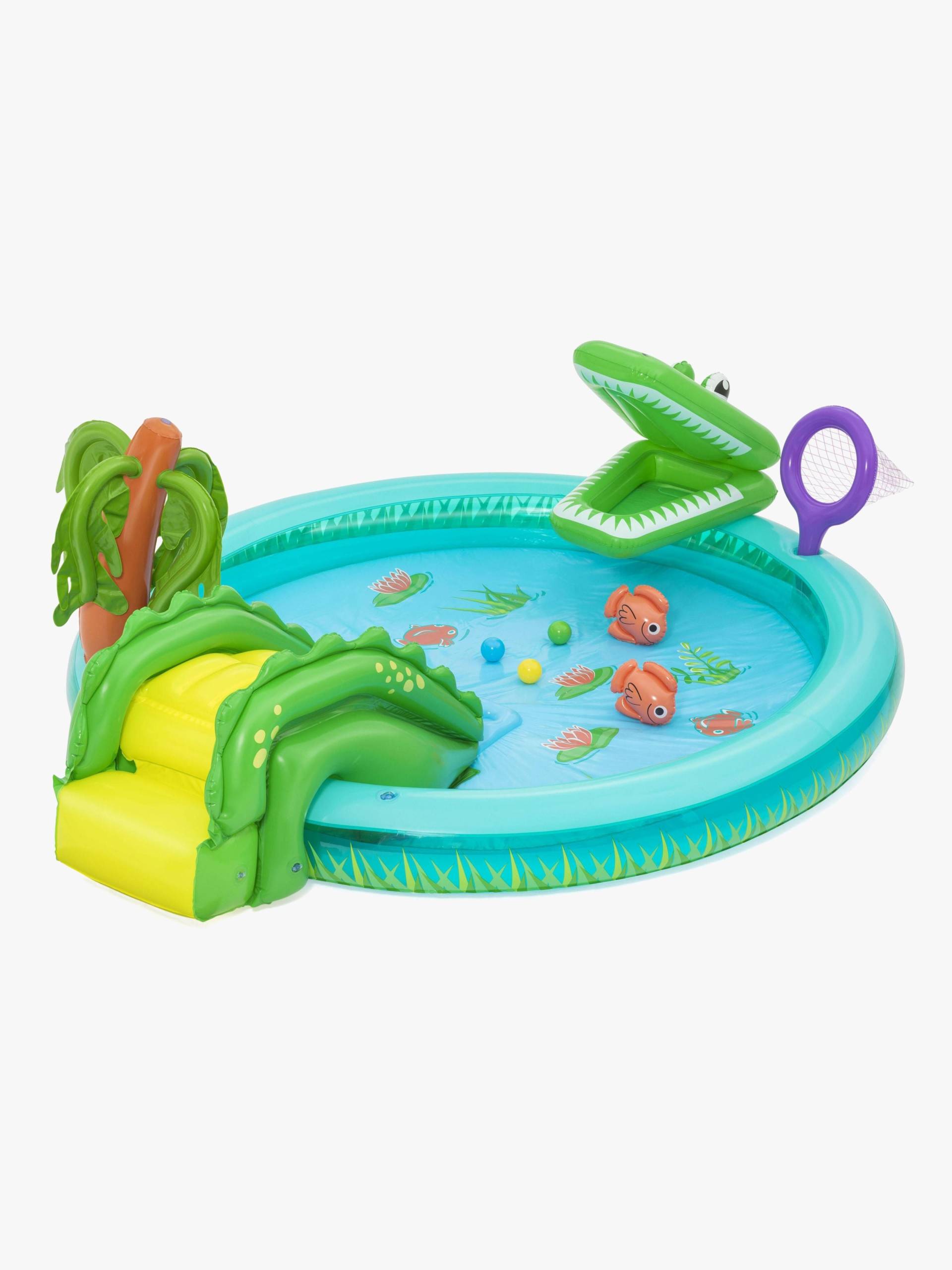 Bestway Krokodil Cove Sprinkler Pool, Kinderpool von Bestway