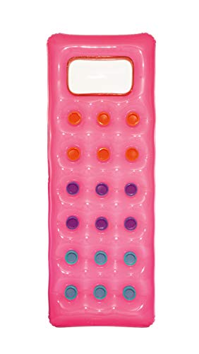 Bestway Luftmatratze Länge ca. 177 cm Fashion Lounge, stabil durch Coil-Beam-Konstruktion, Sichtfenster, Sicherheitsventile, in 3 Versionen (Pink) von Bestway
