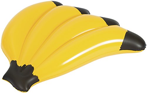 Bestway 43160 Banana Float Luftmatratze in Bananenform, 139 x 129 cm von Bestway