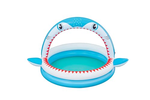Bestway Planschbecken Sharktastic mit Wassersprinkler 163 x 127 x 92 cm Bestway Planschbecken Sharktastic mit Wassersprinkler 163 x 127 x 92 cm von Bestway