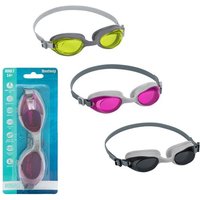 Bestway Schwimmbrille gelb magenta schwarz 3fach sortiert von Bestway