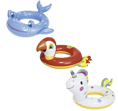 Bestway Schwimmring, Happy Animal, sortiert, 84 x 76 cm Bestway Schwimmring, Happy Animal, sortiert, 84 x 76 cm von BESTWAY