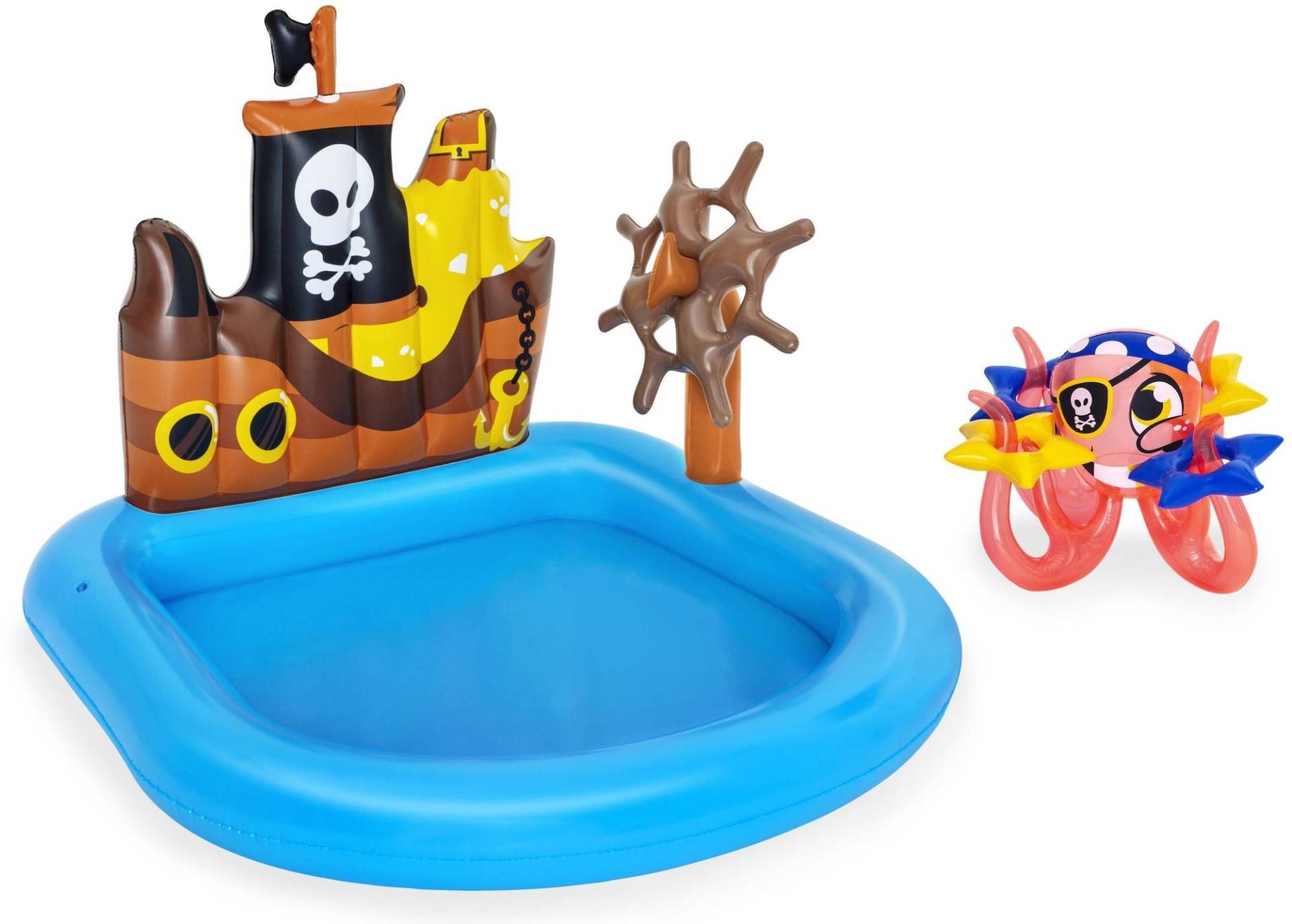 Bestway Ships Ahoy Planschbecken 140x130, Kinderpool Bestway Ships Ahoy Planschbecken 140x130, Kinderpool von Bestway