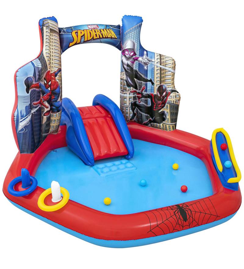 Bestway Spielbecken m. Zubehör - 211 x 206 cm - Spider-Man - Bestway - One Size - Planschbecken Bestway Spielbecken m. Zubehör - 211 x 206 cm - Spider-Man - Bestway - One Size - Planschbecken von Bestway