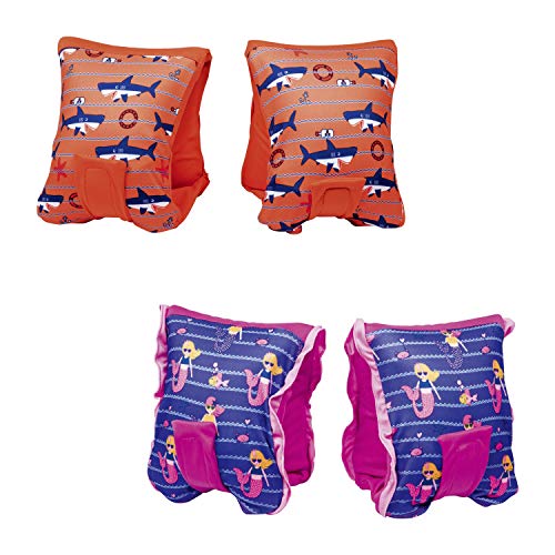 Bestway Swim Safe Schwimmflügel, mit Textilbezug, für Kinder 1-3 Jahre (S/M), sortiert von Bestway