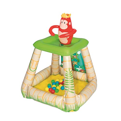 Bestway Up, In und Over Bällebad Dschungel, 89 x 86 x 107 cm von BESTWAY