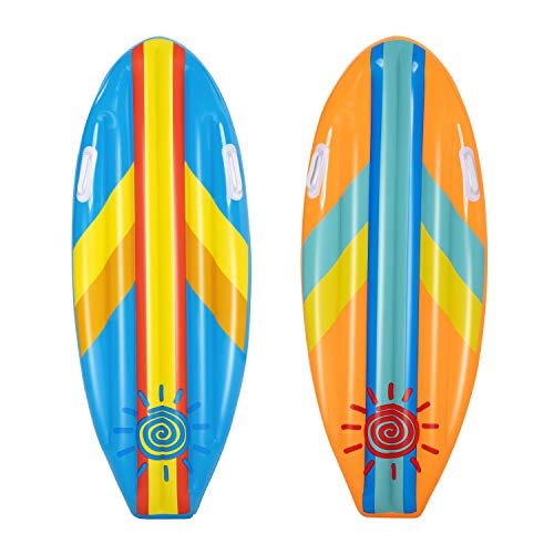 Bestway Wellenreiter in Surfboardform, Stars and Flowers, 114 x 46 cm, sortiert von BESTWAY