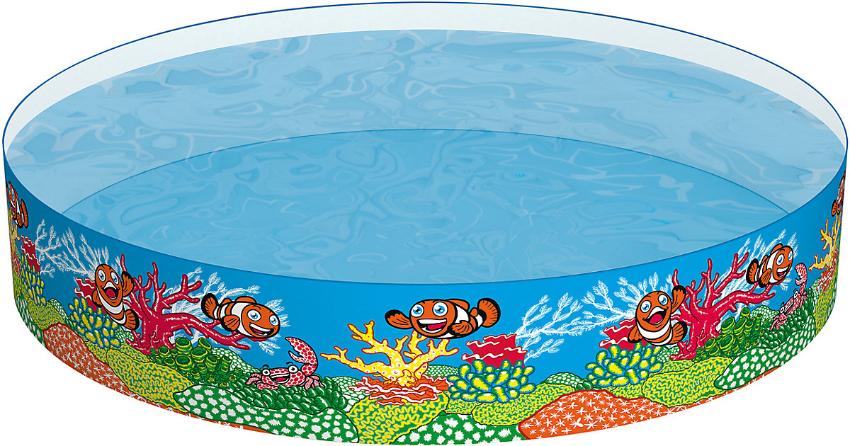 Fill 'N Fun Fix-Planschbecken Clownfish, 183x38 cm bunt Fill 'N Fun Fix-Planschbecken Clownfish, 183x38 cm bunt von Bestway