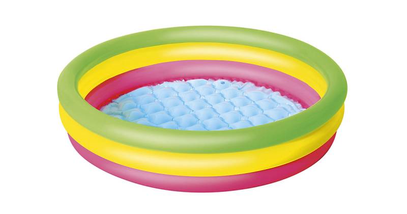 Planschbecken Summer Ø 102 x 25 cm mehrfarbig Gr. 100 von Bestway