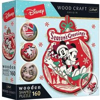 Holz Puzzle 160 Disney - Mickey und Minni's Weihnachtsabenteuer von Beta Service GmbH