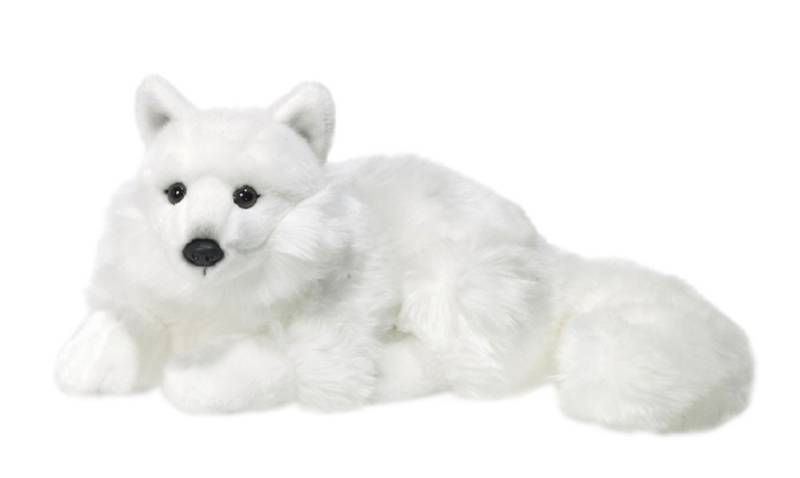 Plüschtier WWF Polarfuchs liegend, 25cm von Beta Service