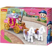 Sluban M38-B0872 - Girls Dream, Village, Pferd mit Kutsche, Spielset, Bauset, Klemmbausteine Sluban M38-B0872 - Girls Dream, Village, Pferd mit Kutsche, Spielset, Bauset, Klemmbausteine von Beta Service