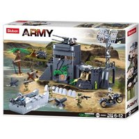 Sluban SL95721 - Army WWII Atlantikwall, Bausatz, 765 Klemmbausteine von Beta Service