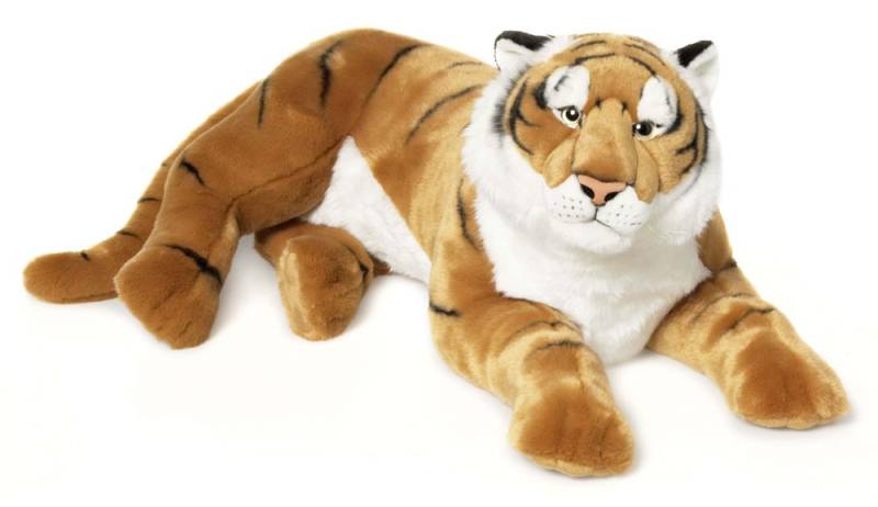 Tiger, liegend Riesenplüsch 81cm von Beta Service