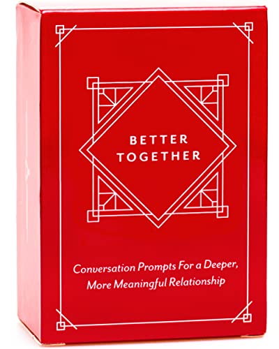Better Together Couple Games Questions Card - Date Night 100 Fun Romantic Relationship Conversation Cards for Couples Game - Adults were Really in Love Edition Aktivitäten Tonight Card Deck von BETTER TOGETHER