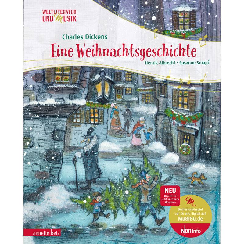 Weltliteratur und Musik mit CD und zum Streamen / Eine Weihnachtsgeschichte (Weltliteratur und Musik mit CD) von Betz, Wien