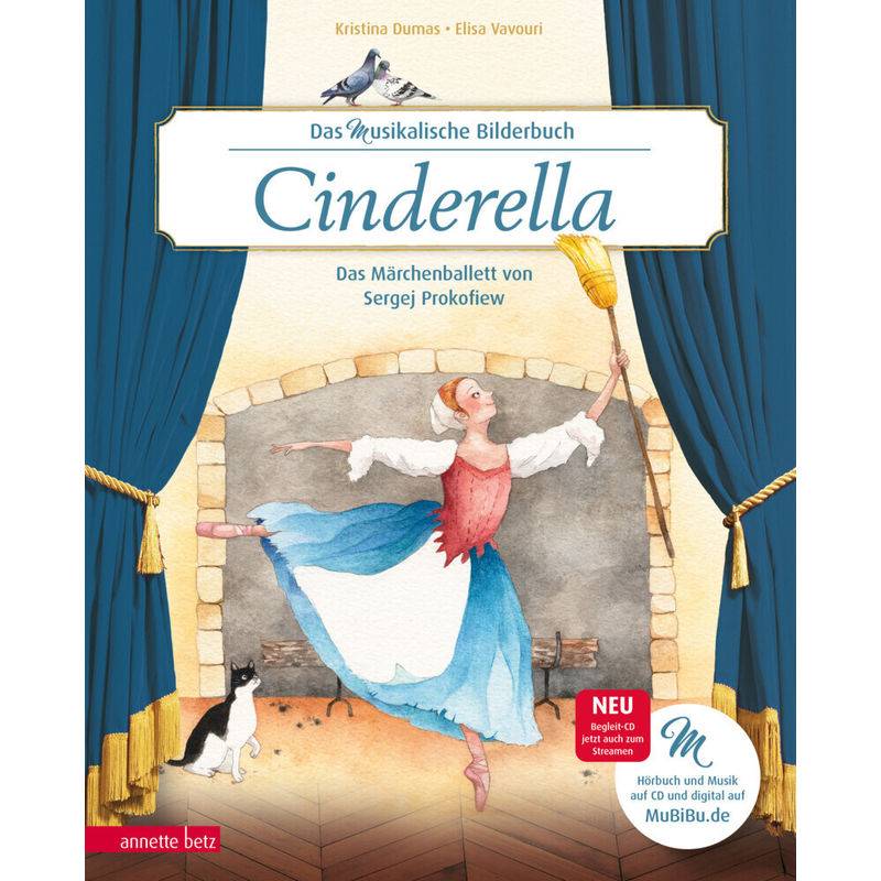 Cinderella (Das musikalische Bilderbuch mit CD im Buch und zum Streamen) von Betz, Wien