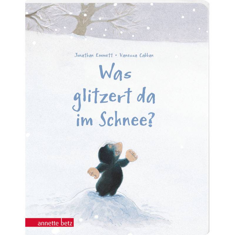 Was glitzert da im Schnee? - Ein buntes Pappbilderbuch über die Kunst, sich verzaubern zu lassen von Betz, Wien