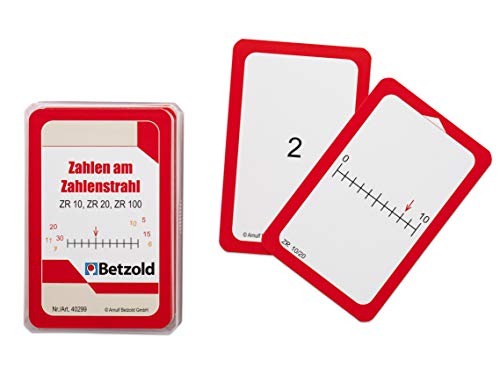 Betzold - Übungs-Karten Zahlen am Zahlenstrahl - Rechenspiel Lernspielzeug Betzold - Übungs-Karten Zahlen am Zahlenstrahl - Rechenspiel Lernspielzeug von Betzold