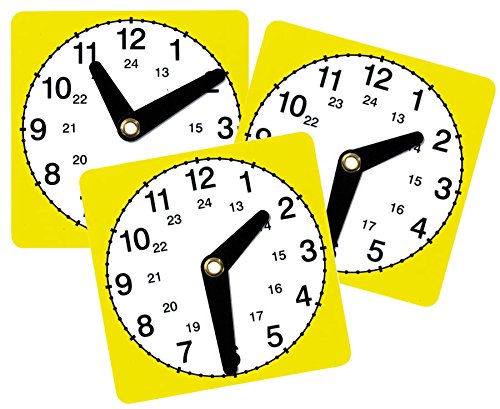 Betzold - Lernuhr 3er-Set - Uhrzeit Kinderuhr Uhr Lehrmittel Lehrmaterial von Betzold