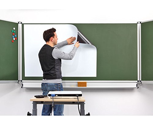 Betzold - Magnetische Leinwand-Folie, 90 x 125 cm - Whiteboardfolie Tafelfolie von Betzold