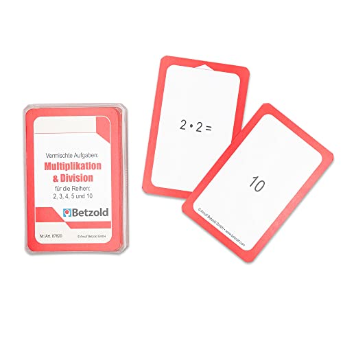 Betzold - Karten für den Magischen Zylinder, Multiplikation & Division - Mathe von Betzold