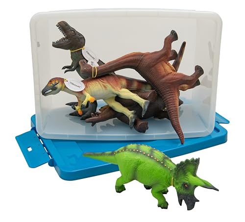Betzold - Dinosaurier Soft-Tier-Set Naturkautschuk - Spielfigur von Betzold