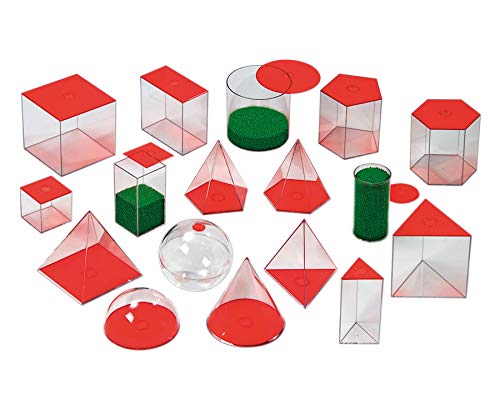Betzold Geometrie-Körper 17 Füllkörper Plexiglas - Mathematik Kinder Lehrmittel von Betzold