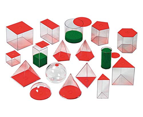 Betzold Geometrie-Körper 17 Füllkörper Plexiglas - Mathematik Kinder Lehrmittel von Betzold
